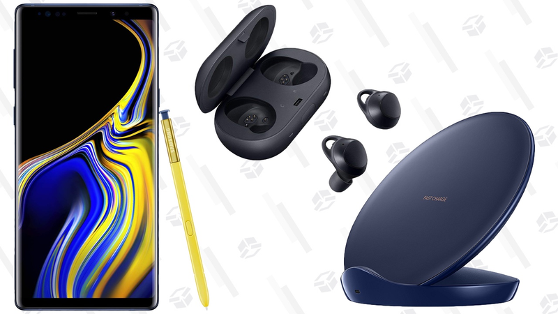 Samsung Galaxy Note 9 + Gear IconX Headphones + Qi Charging Stand | $929 | Amazon